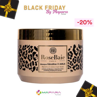 Rosebaie masque kératine et amla