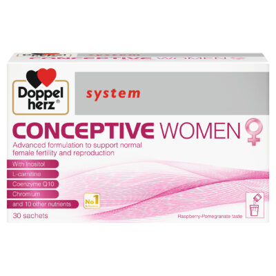 AKTIV Conceptive Poudre de Supplement de Vitamines pour Femmes 30 Sachets