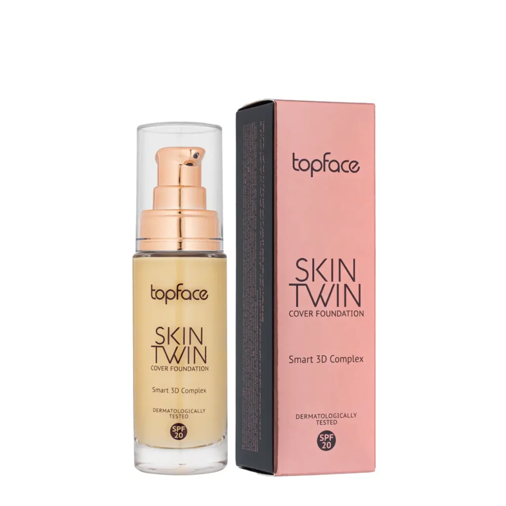 Topface skin twin cover foundation smart 3d complex spf20 005