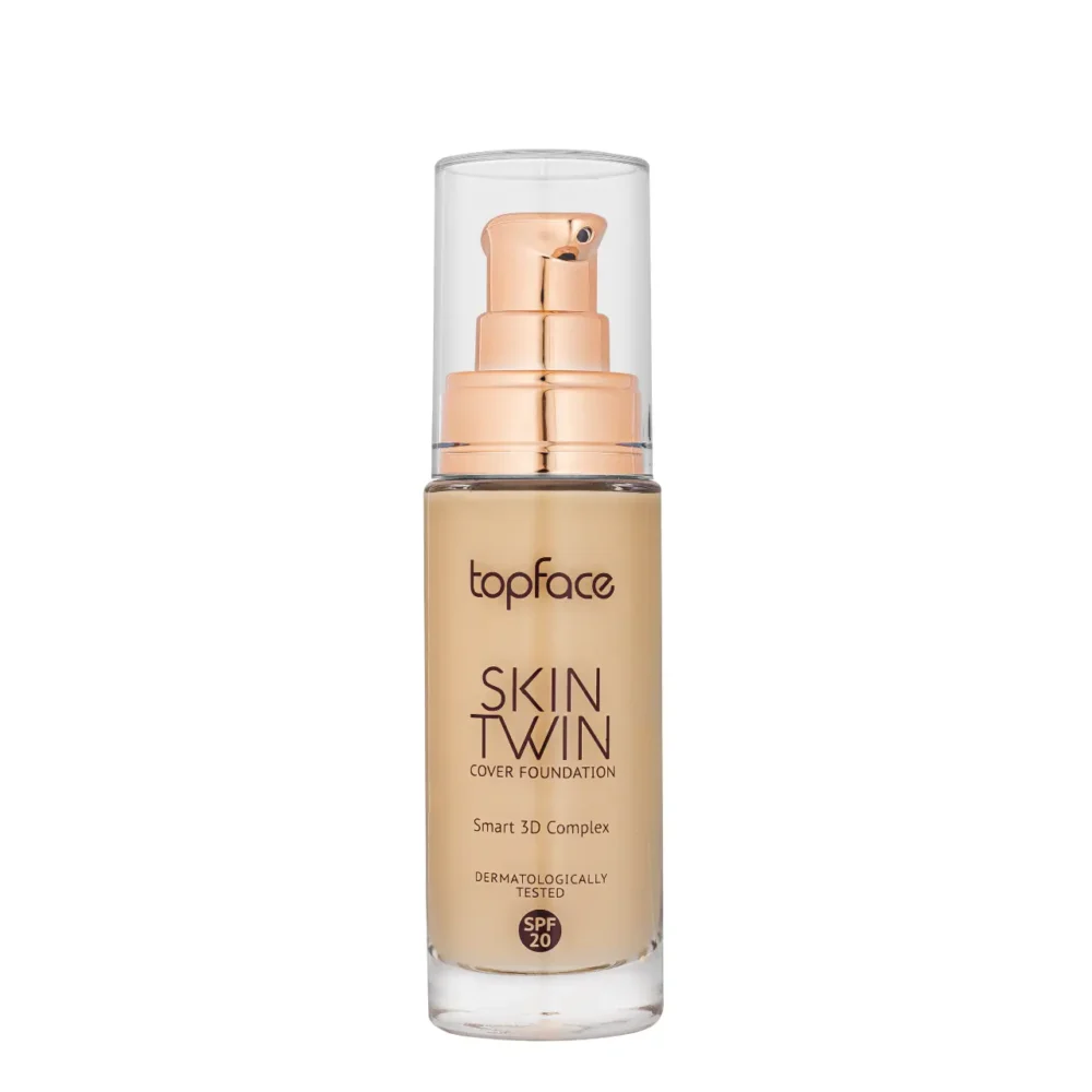 Topface skin twin cover foundation smart 3d complex spf20 006