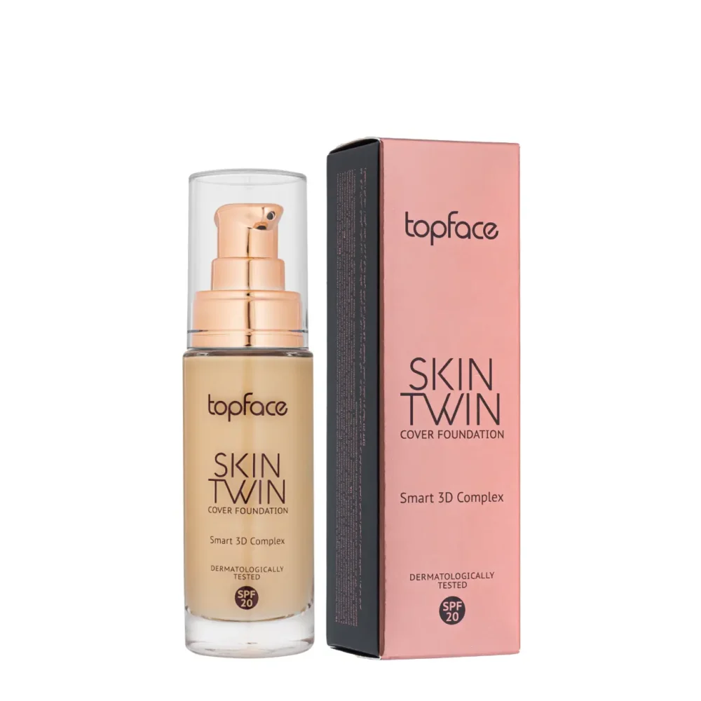 Topface skin twin cover foundation smart 3d complex spf20 006