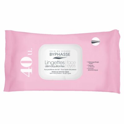 Lingettes Démaquillantes Protéines De Lait Tous Types De Peaux 40u.