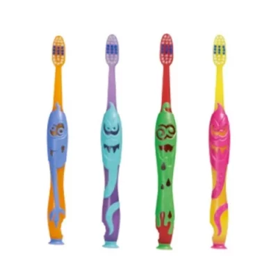 Elgydium monster kids brosse a dents souple 2/6 ans maparatunisie