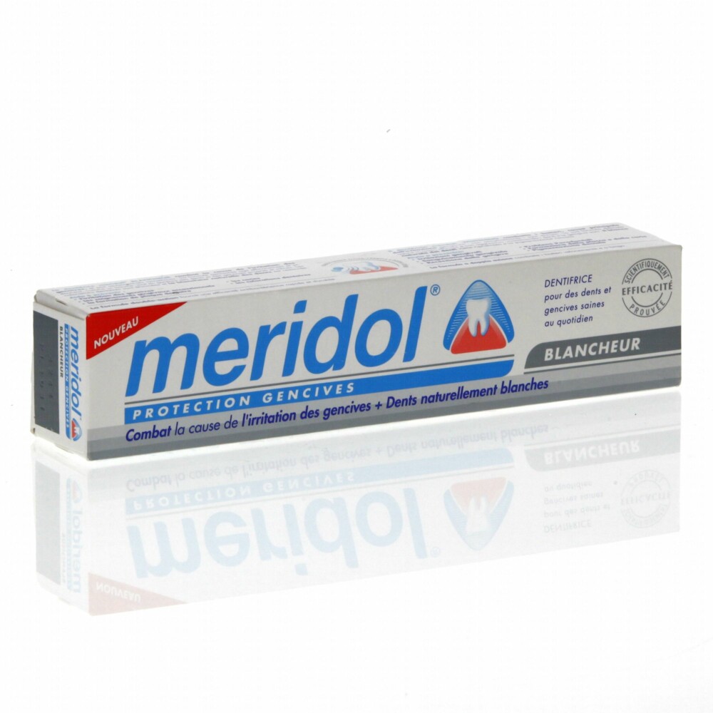 Meridol dentifrice blancheur