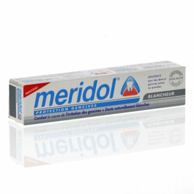 Meridol dentifrice blancheur