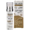 SILVER Clear Ecran Solaire Teinte Beige Fonce Spf 50+ 50ml maparatunisie