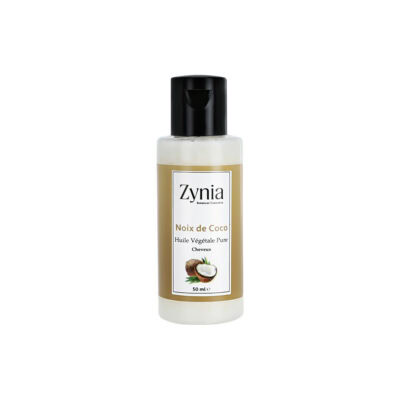 ZYNIA Huile Végétale Pure De Noix De Coco 50ml