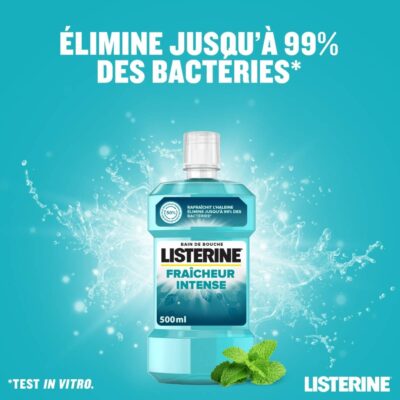 Listerine fraîcheur intense bain de bouche