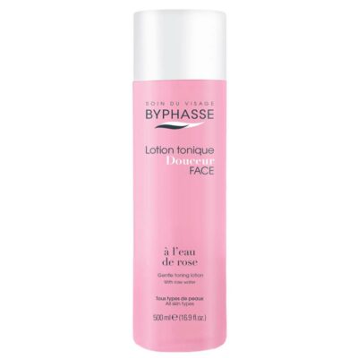 Lotion Tonique À L’eau De Rose Tous Types De Peaux 500ml