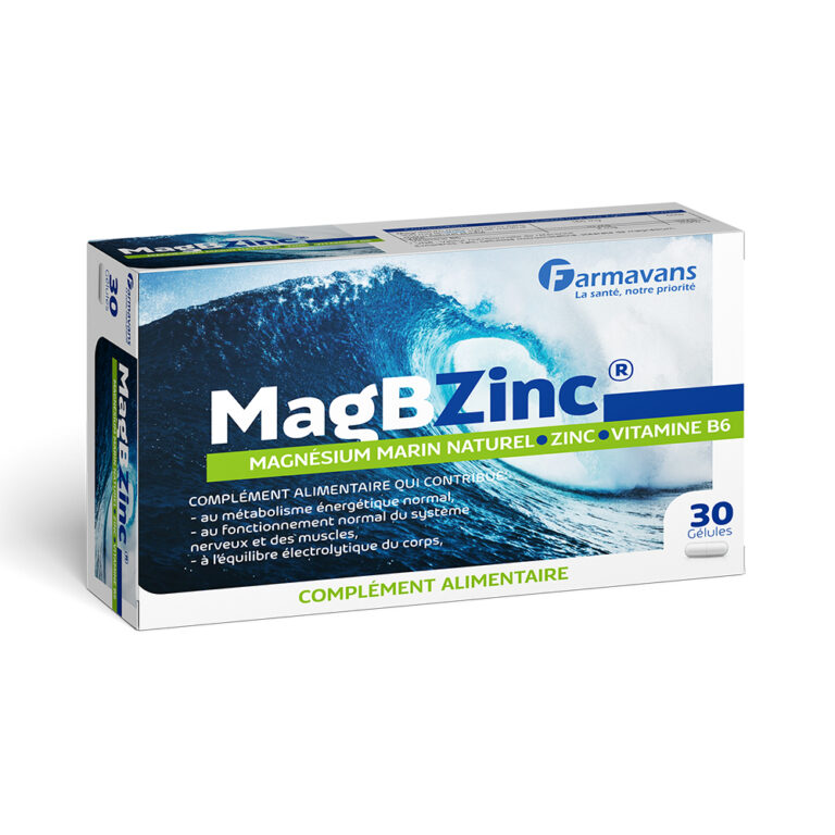 FARMAVANS Mag B Zinc 30 Gélules - MaPara Tunisie