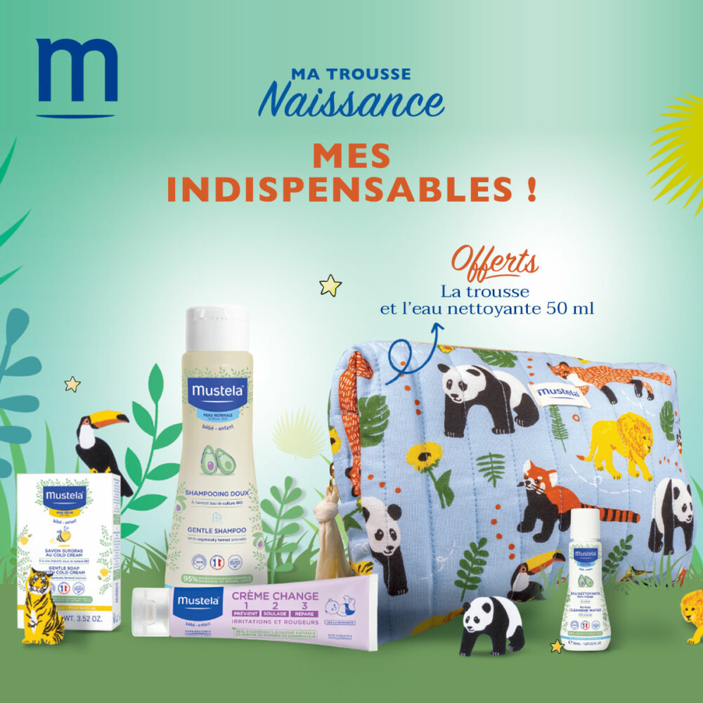 Mustela ma trousse naissance mes indispensables