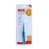 Nuk cuillère douce silicone bleu