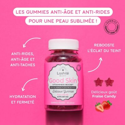 Lashilé Beauty Good Skin Anti-âge Anti-Rides 1 mois