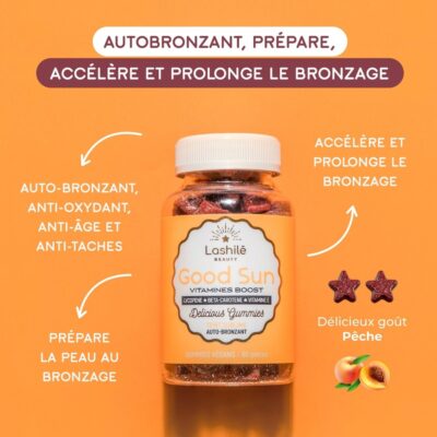 Lashilé Beauty Good Sun Vitamins Auto-Bronzant - 1 mois