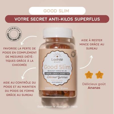 Lashilé beauty good slim boost minceur - perte de poids - 1 mois