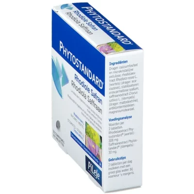 Pileje phytostandard de rhodiole et safran 30 comprimes