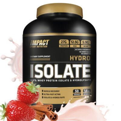 IMPACT Proteine Hydro Isolate Strawberry-Cinnamon Whey 1.6kg