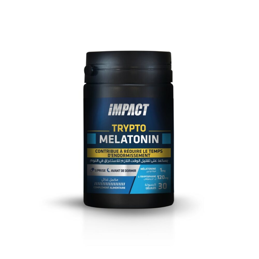 Impact trypto melatonin 30 gélules