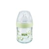 NUK Biberon Nature Sens Avec Temperature Control En Verre Vert 120 ml