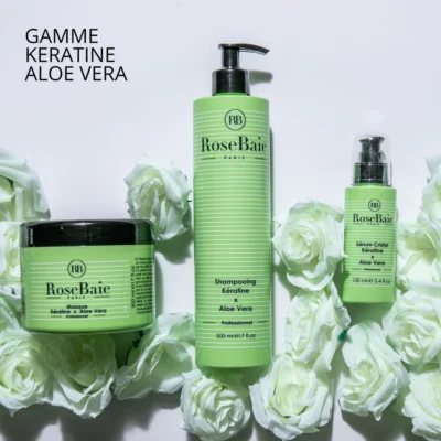 Rosebaie gamme aloe vera x kératine