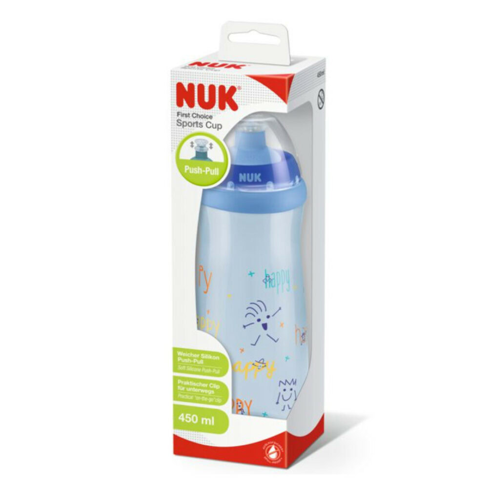 Nuk sports cup bleu 450ml