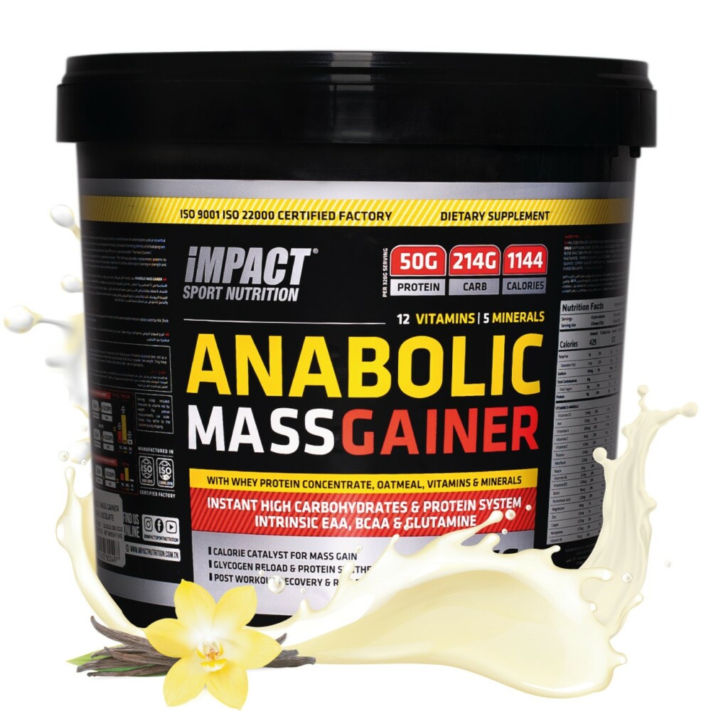 Anabolic mass gainer madagascar vanilla