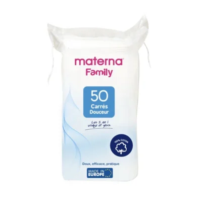 Materna 50 Coton Démaquillants carrés de soins