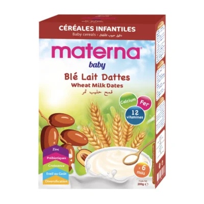 Materna Céréales Blé Lait Dattes