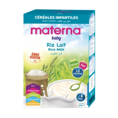 Materna Céréales Riz Lait