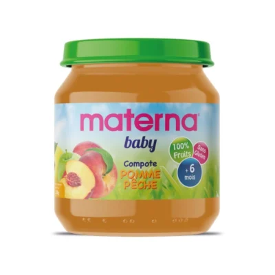 Materna Compote Pomme Pêche