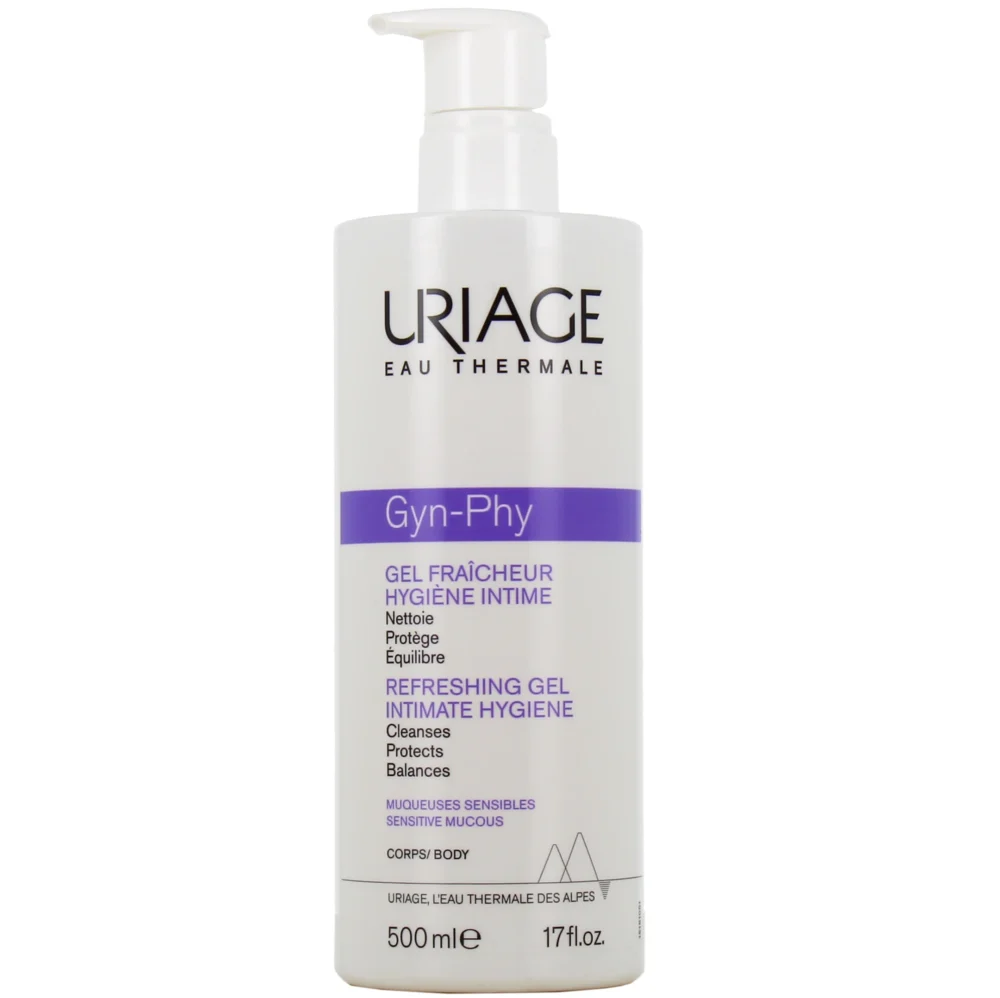 Uriage gyn-phy gel fraîcheur hygiène intime 500ml