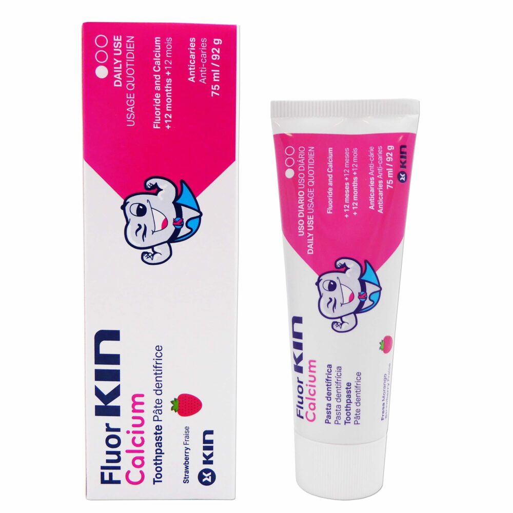 Kin dentifrice fluor calcium 75ml