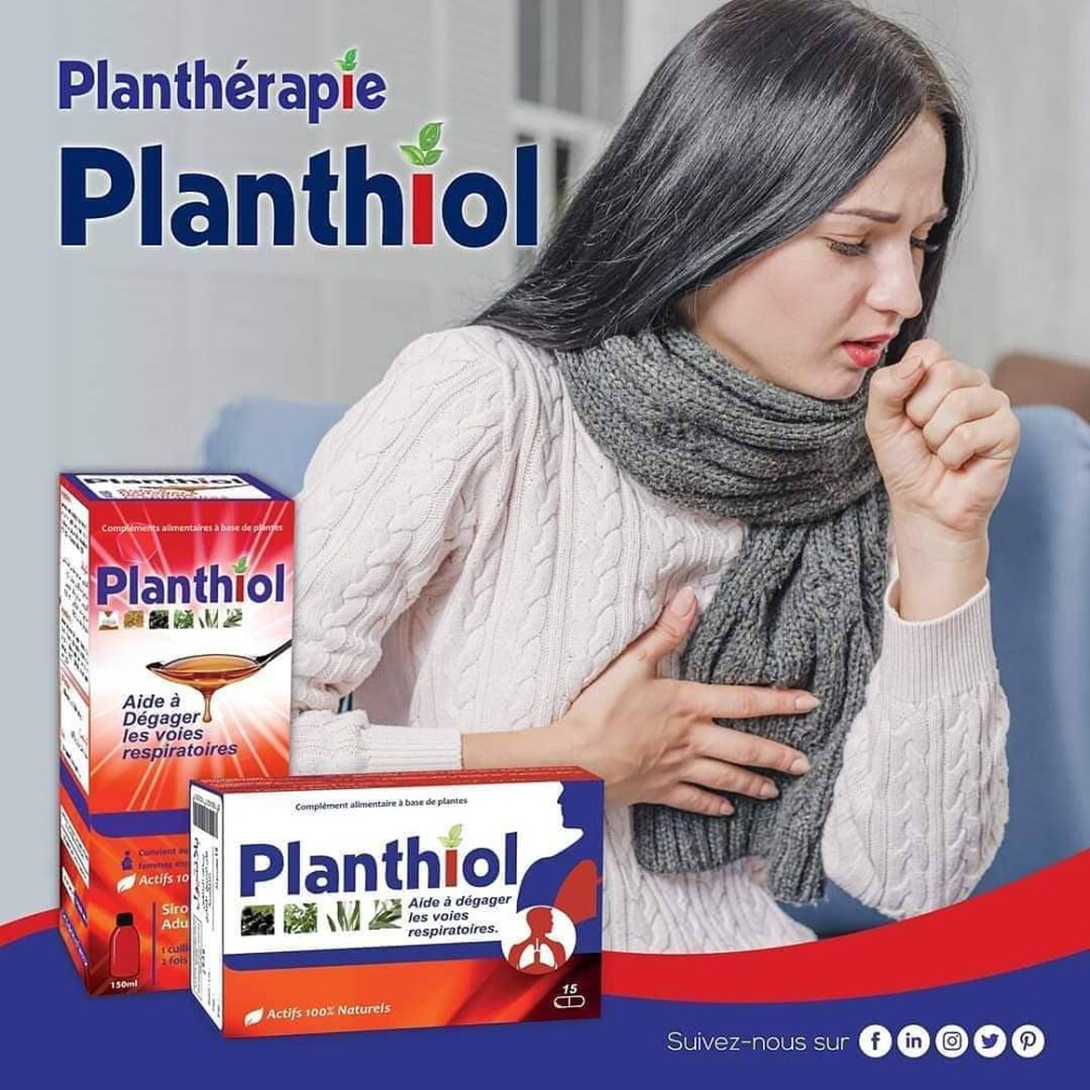 Planthiol comprime pour toux grasse - maparatunisie