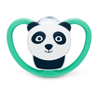 Nuk Space Sucette Panda Vert 18-36m