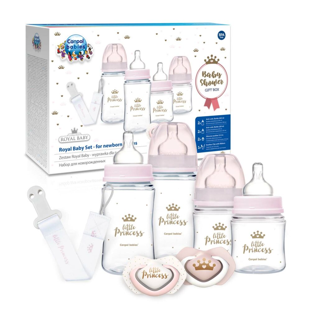 Canpol babies royal baby set nouveau nee fille 0294exp