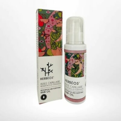 HERBÉOS Huile Capillaire Réparatrice & Fortifiante 100 ml [Femmes Enceintes & Allaitantes]