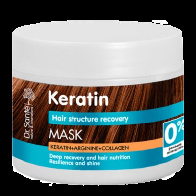 Dr Santé Keratin Masque Cheveux Abîmés 300ml