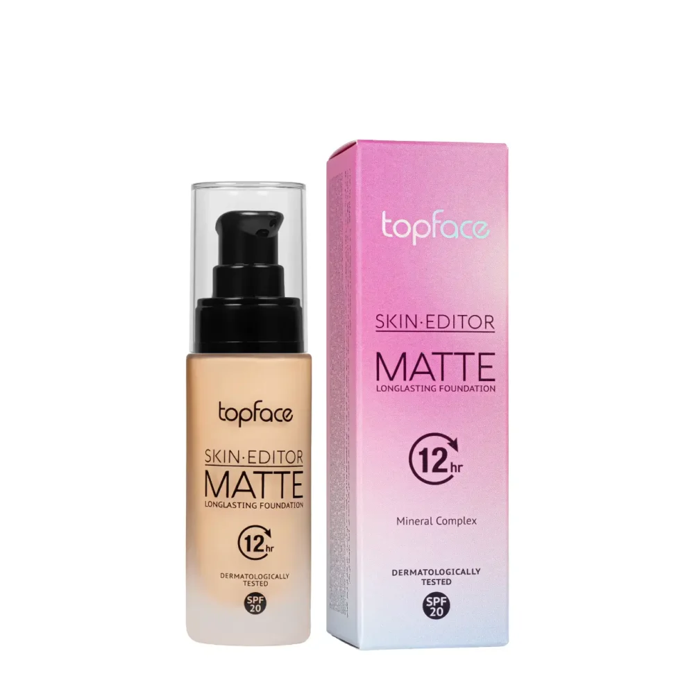 Topface skin editor matte longlasting foundation 006