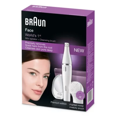 Braun Épilateur Édition Premium 8 SE830 Epilateur Visage