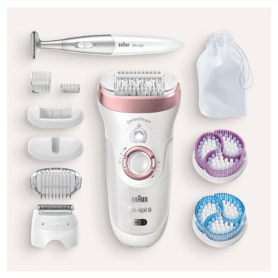 Braun Épilateur Silk-épil 9 SES 9/980 SensoSmart + Bikini Styler