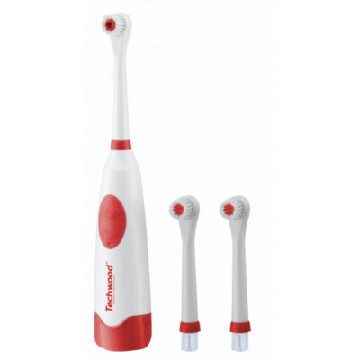 Techwood TBAD-035 Brosse à Dent Eléctrique + 3 Brossettes