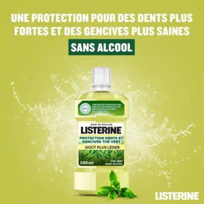 Listerine Green Tea Bain De Bouche 250ml