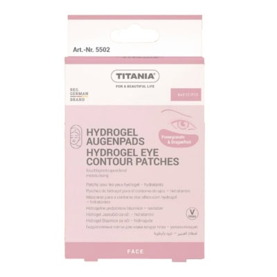 TITANIA Patchs Hydrogel pour Contour des Yeux