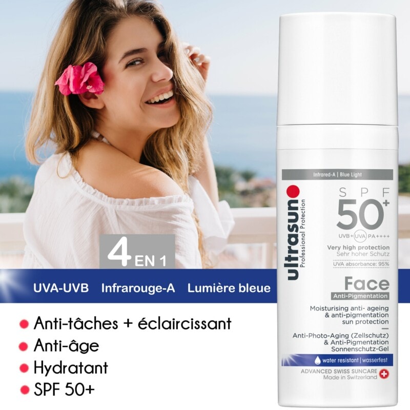 Ultrasun face anti-ageing et anti-pigmentation spf50+