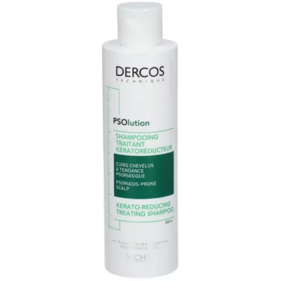 Vichy dercos shampoing traitant kératoréducteur psolution 200ml