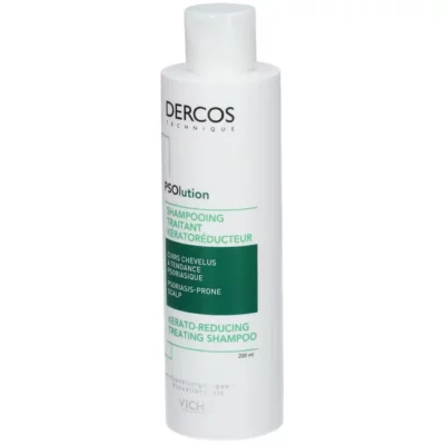 Vichy dercos shampoing traitant kératoréducteur psolution 200ml