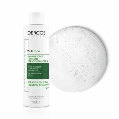 Vichy dercos shampoing traitant kératoréducteur psolution 200ml