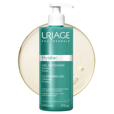 Uriage hyseac gel nettoyant anti-imperfections 500ml