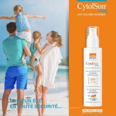 Cytolnat Cytolsun Lait Solaire Invisible Family 200 ml