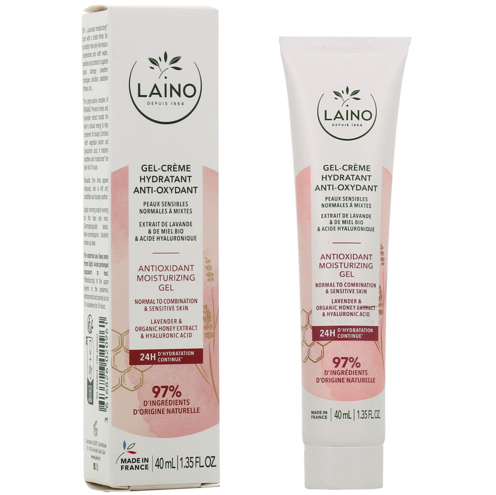 Laino gel-crème hydratant anti-oxydant 40ml